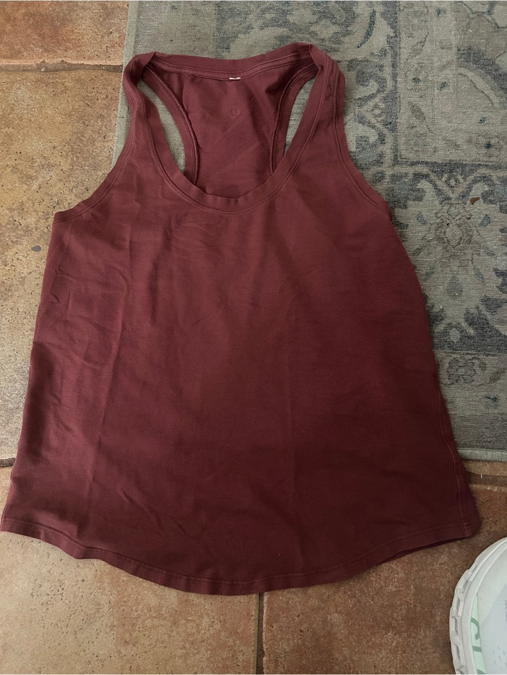 Lululemon Women's Racerback Tank Top - Burgundy
